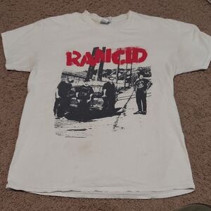 White Rancid Graphic Tee